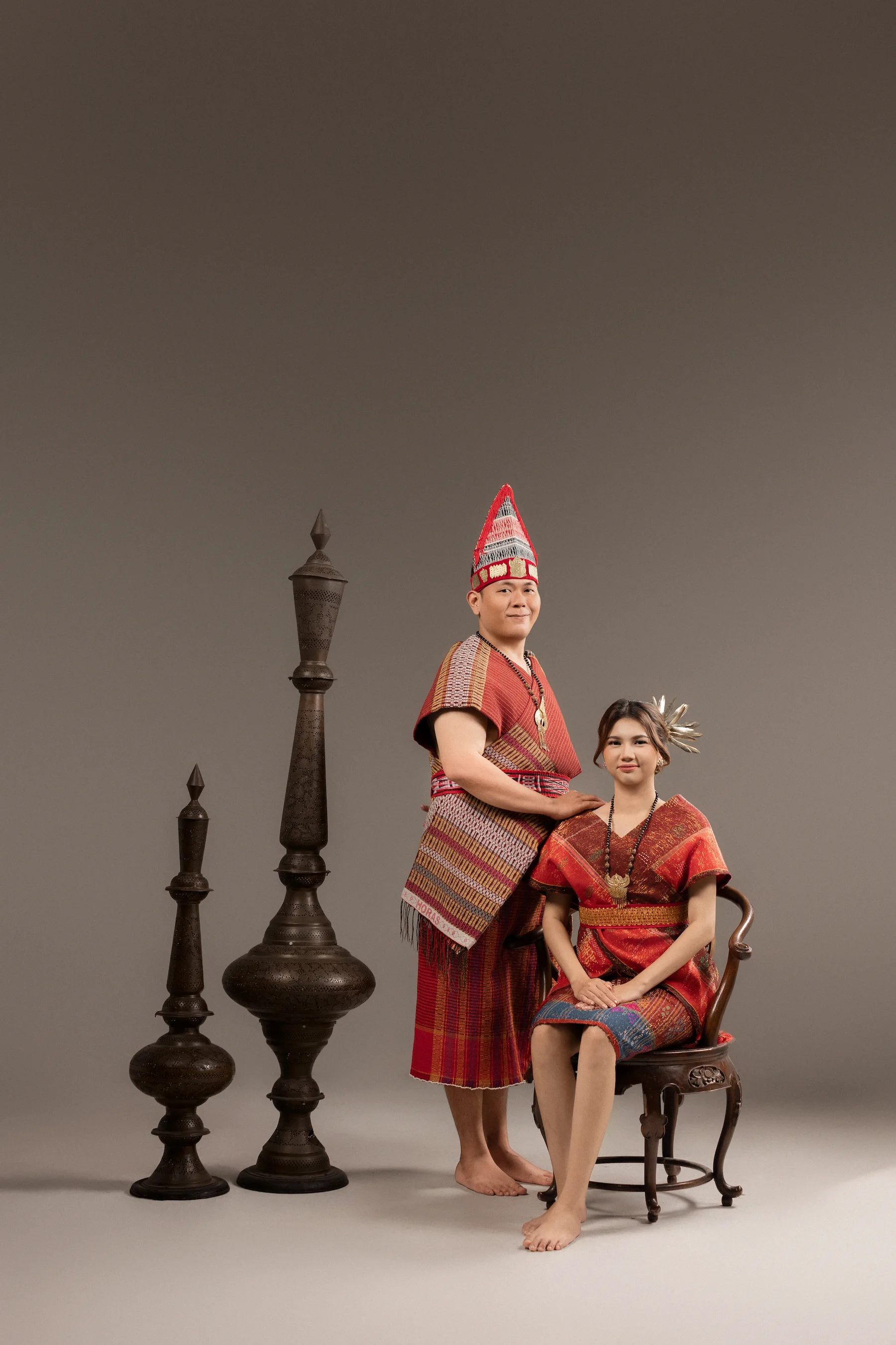 Sesi foto Batak Heritage Romario dan Agnesya
